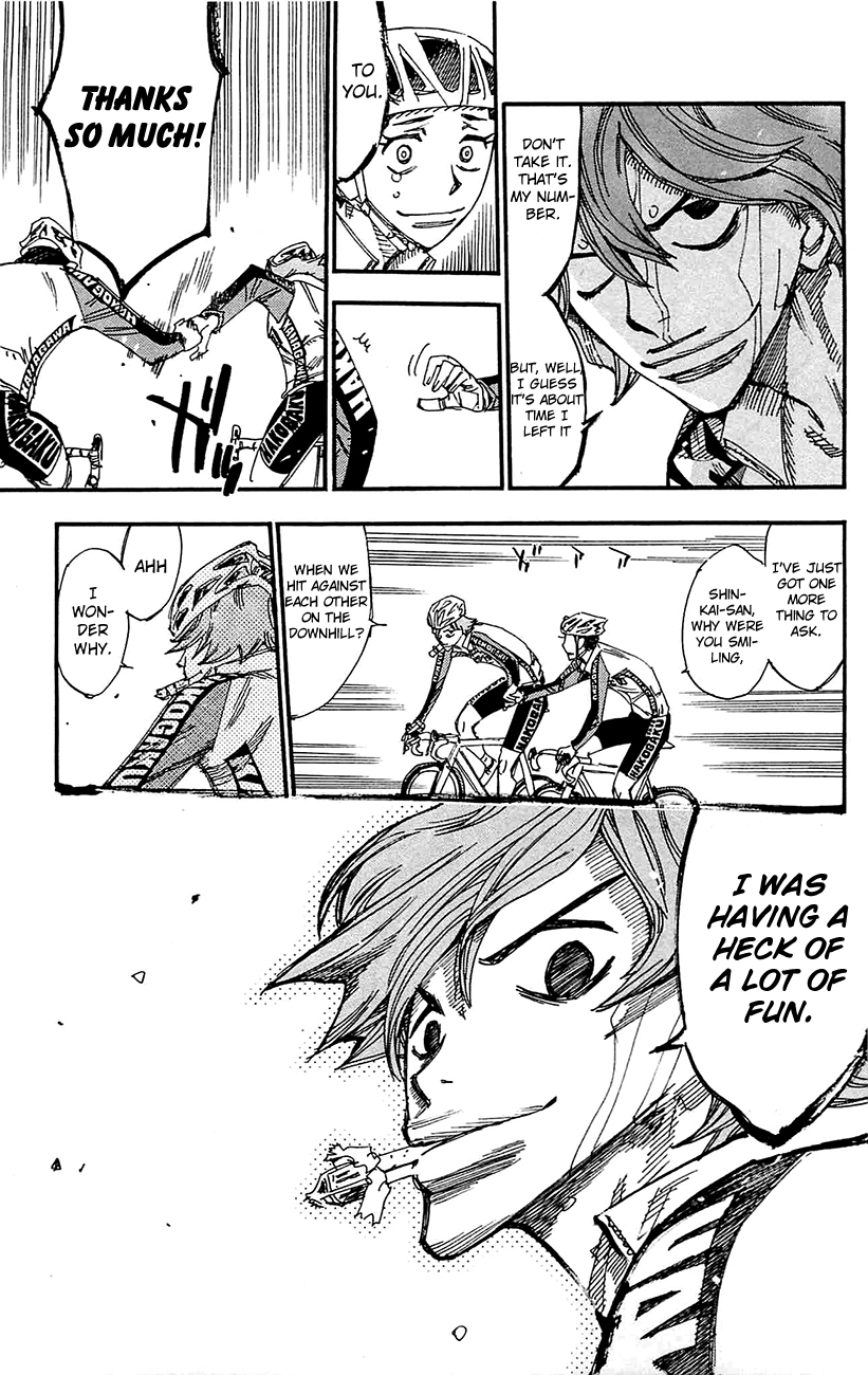Yowamushi Pedal Chapter 258 page 21 - Chapter 258: To The Figure I Admire