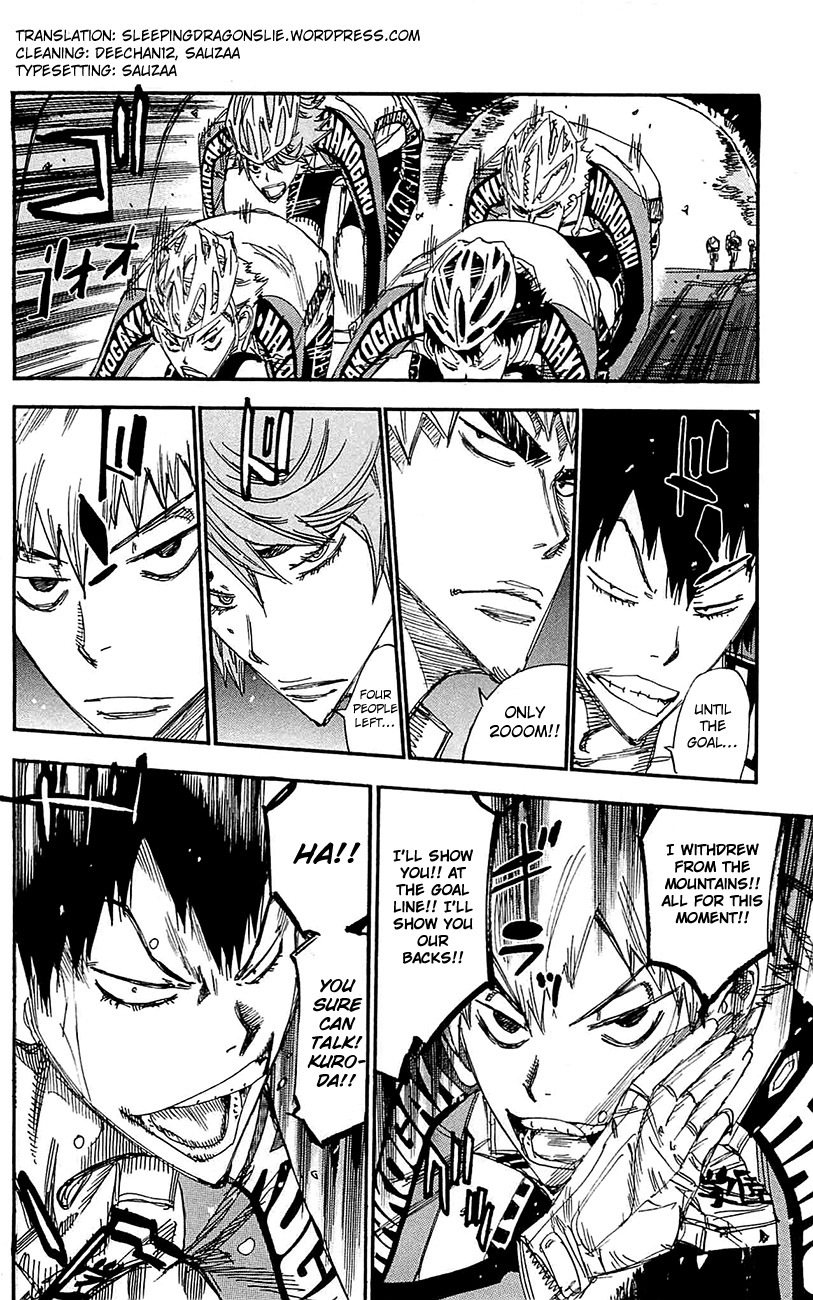 Yowamushi Pedal Chapter 259 page 18 - Chapter 259: The Pair's Summit