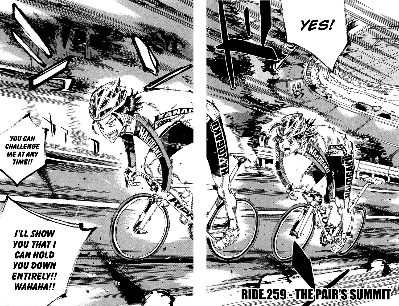 Yowamushi Pedal Chapter 259 page 2 - Chapter 259: The Pair's Summit