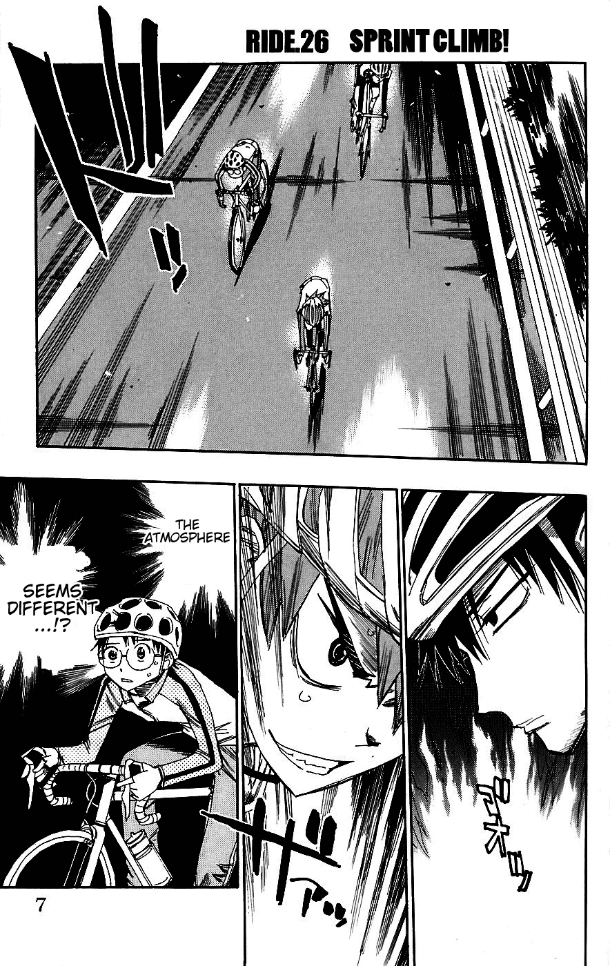 Yowamushi Pedal Chapter 26 page 7 - Chapter 26: Sprint Climb!