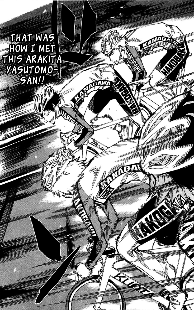 Yowamushi Pedal Chapter 260 page 14 - Chapter 260: Kuroda, Defiant