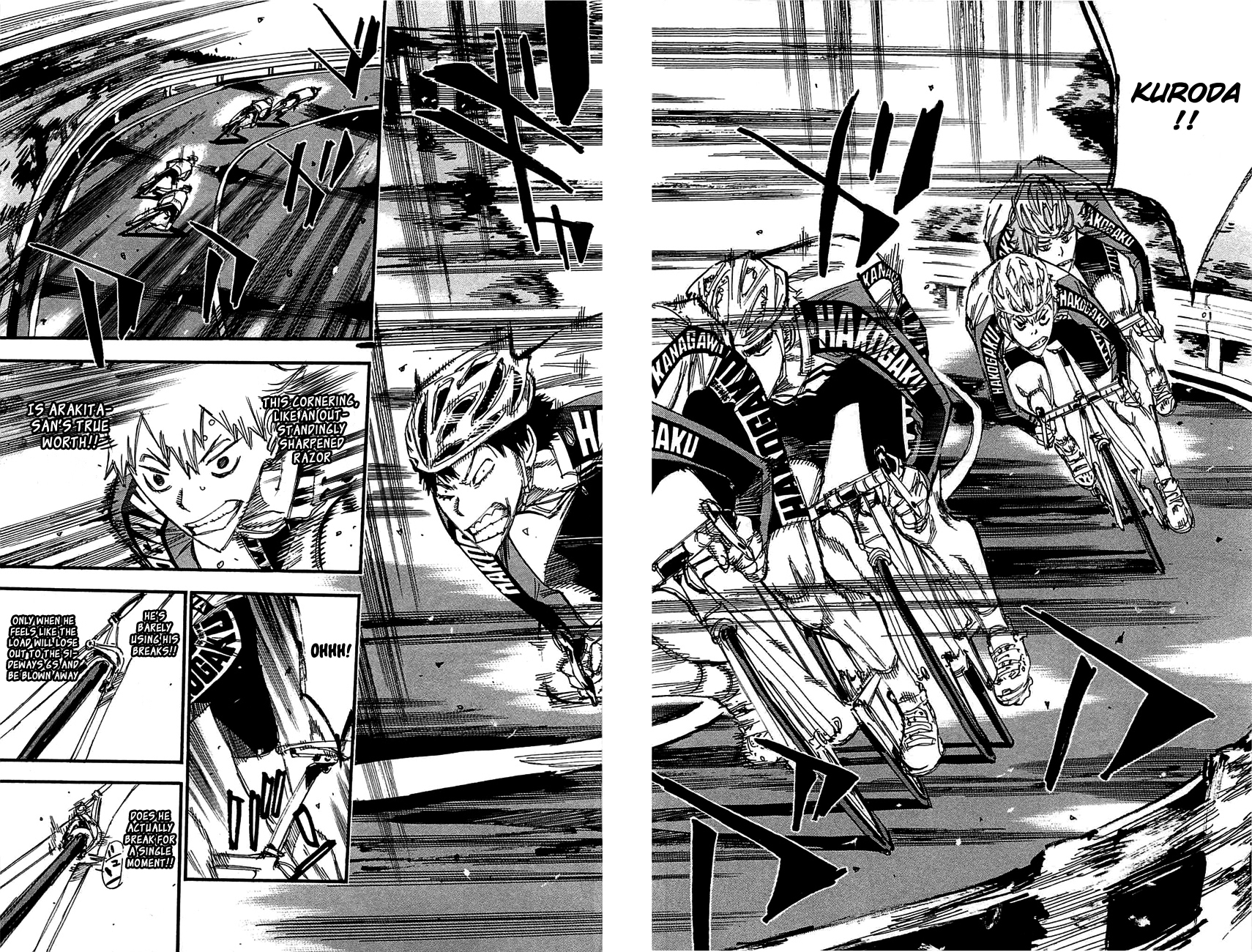 Yowamushi Pedal Chapter 260 page 17 - Chapter 260: Kuroda, Defiant