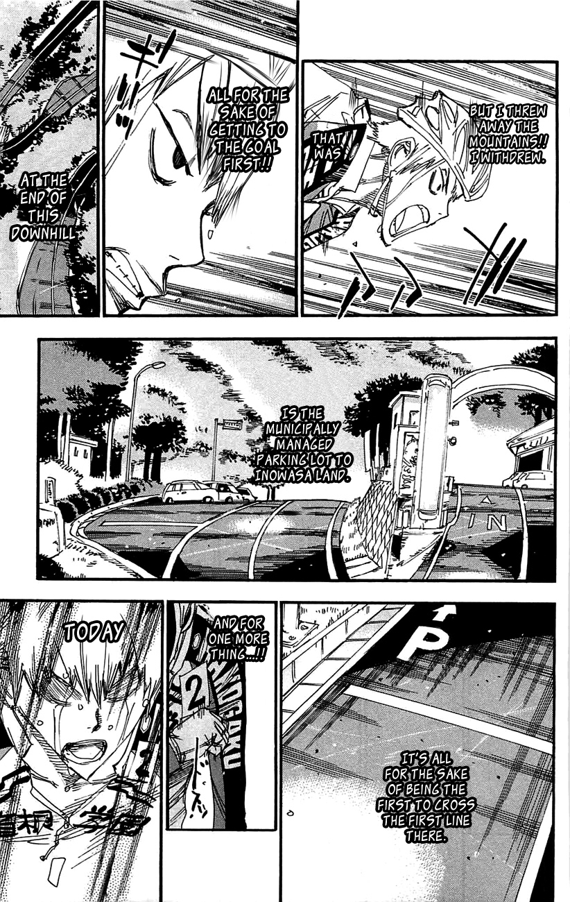 Yowamushi Pedal Chapter 260 page 19 - Chapter 260: Kuroda, Defiant