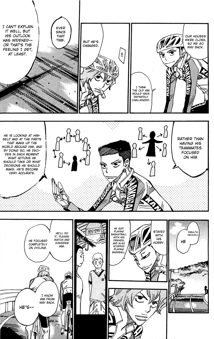 Yowamushi Pedal Chapter 260 page 21 - Chapter 260: Kuroda, Defiant