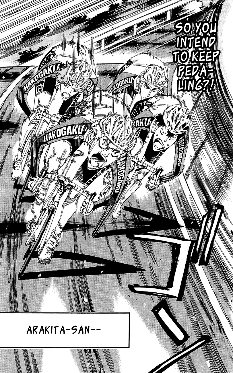 Yowamushi Pedal Chapter 260 page 25 - Chapter 260: Kuroda, Defiant