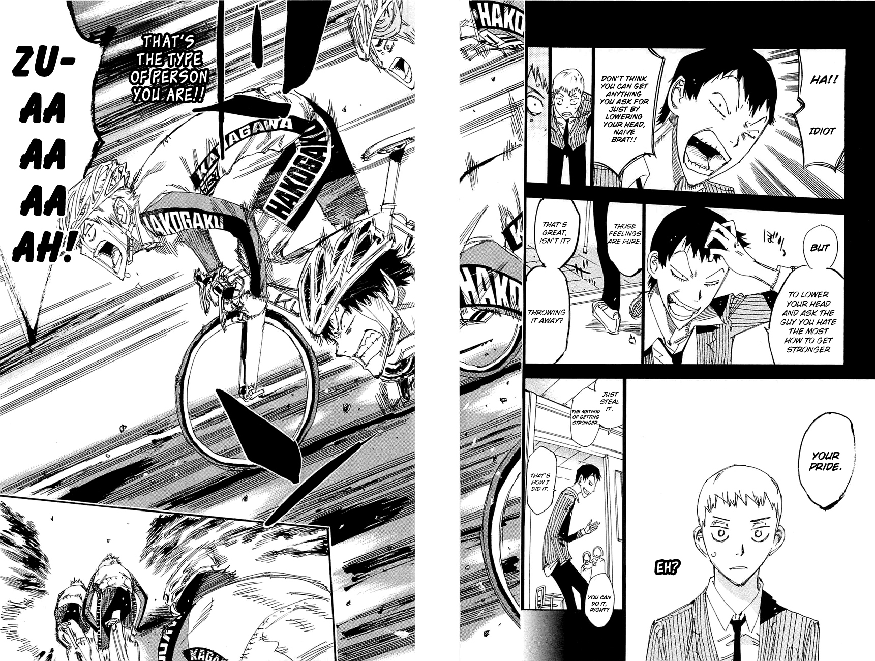 Yowamushi Pedal Chapter 260 page 27 - Chapter 260: Kuroda, Defiant