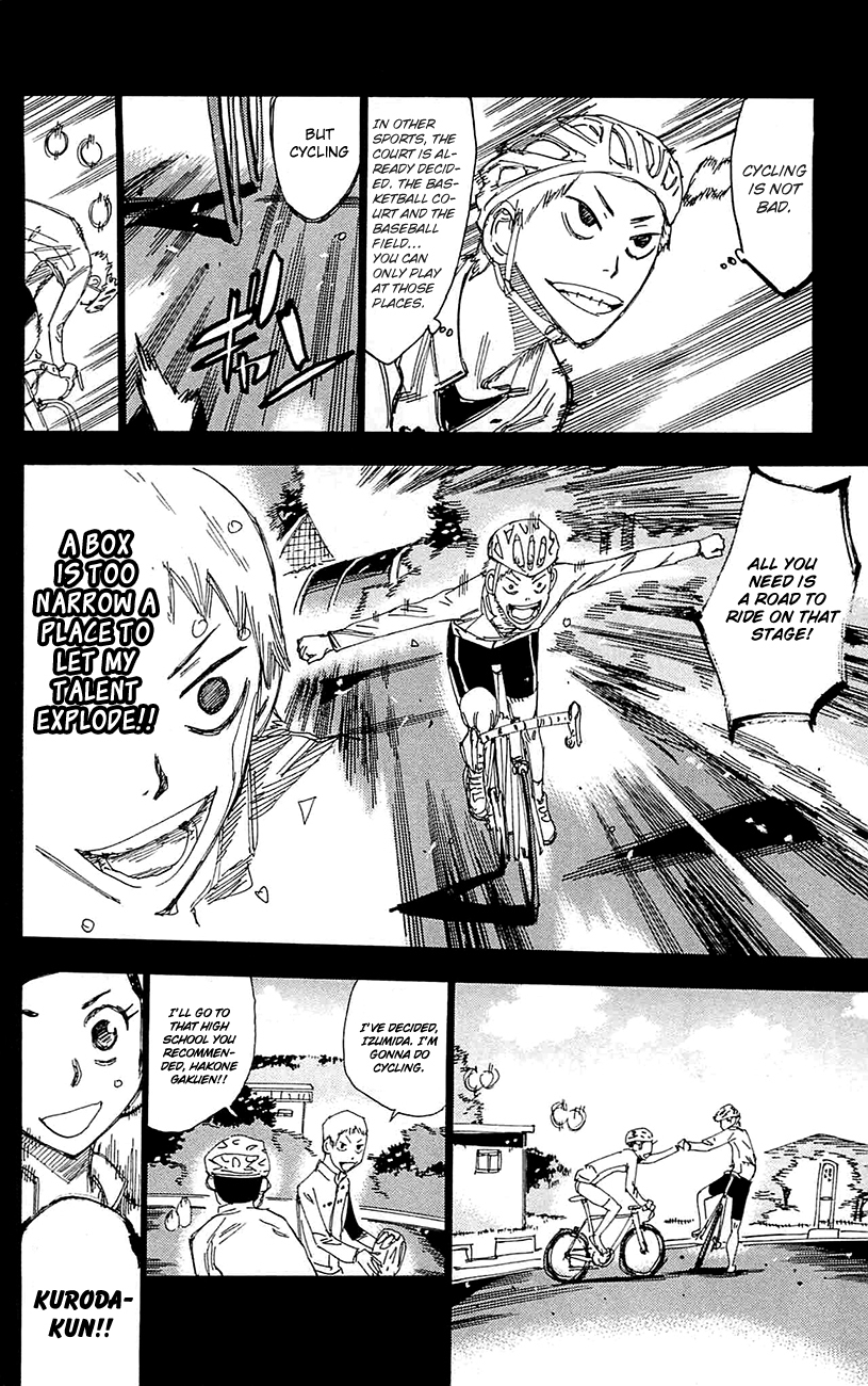 Yowamushi Pedal Chapter 260 page 7 - Chapter 260: Kuroda, Defiant