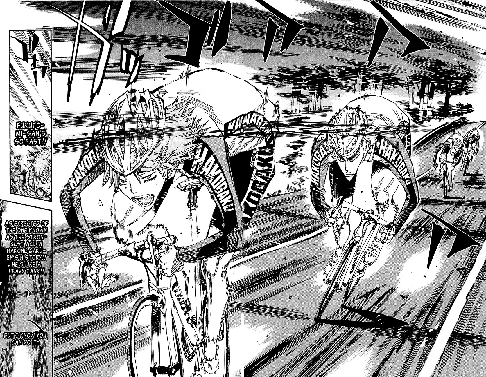 Yowamushi Pedal Chapter 261 page 7 - Chapter 261: Hakogaku's Goal Line