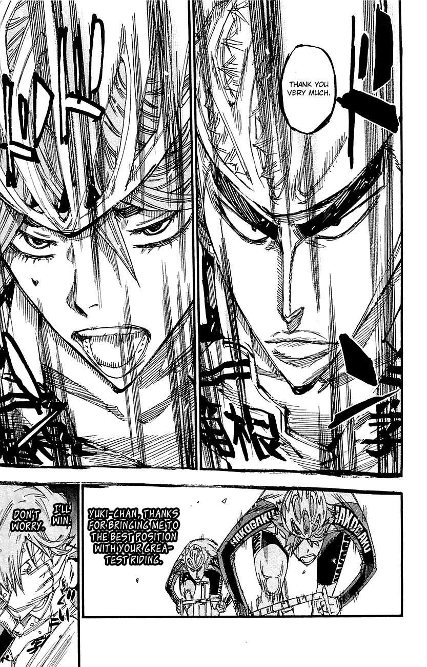 Yowamushi Pedal Chapter 261 page 9 - Chapter 261: Hakogaku's Goal Line