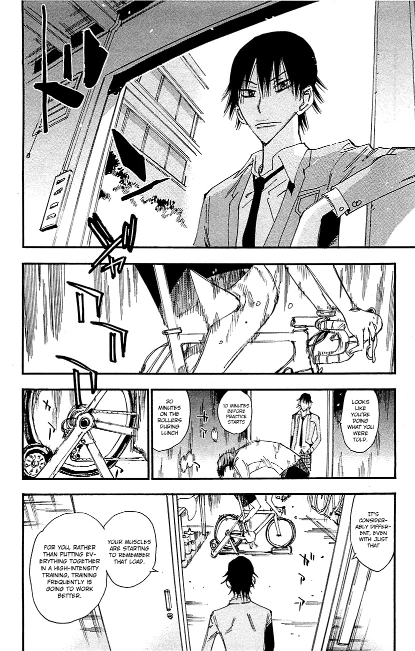 Yowamushi Pedal Chapter 263 page 10 - Chapter 263: Sugimoto's Determination