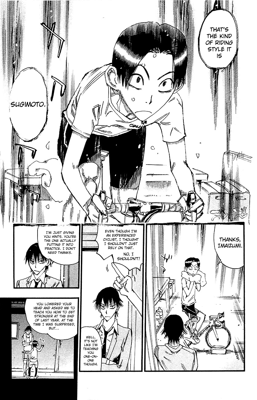 Yowamushi Pedal Chapter 263 page 11 - Chapter 263: Sugimoto's Determination