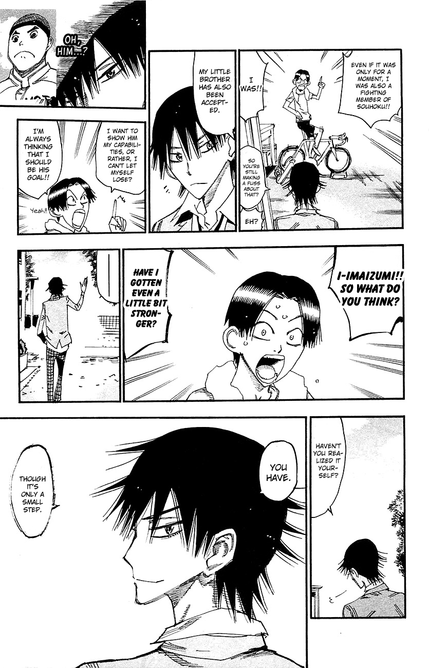 Yowamushi Pedal Chapter 263 page 13 - Chapter 263: Sugimoto's Determination
