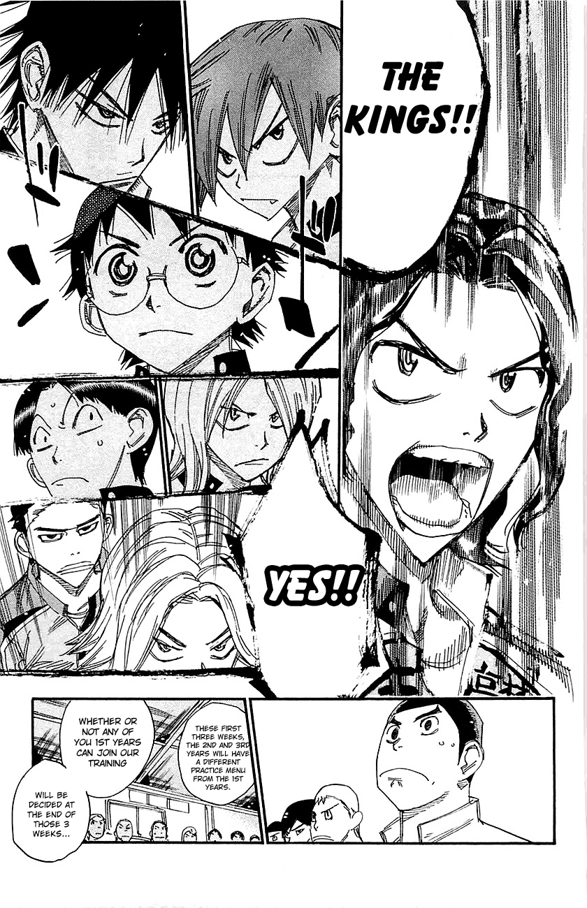 Yowamushi Pedal Chapter 263 page 16 - Chapter 263: Sugimoto's Determination