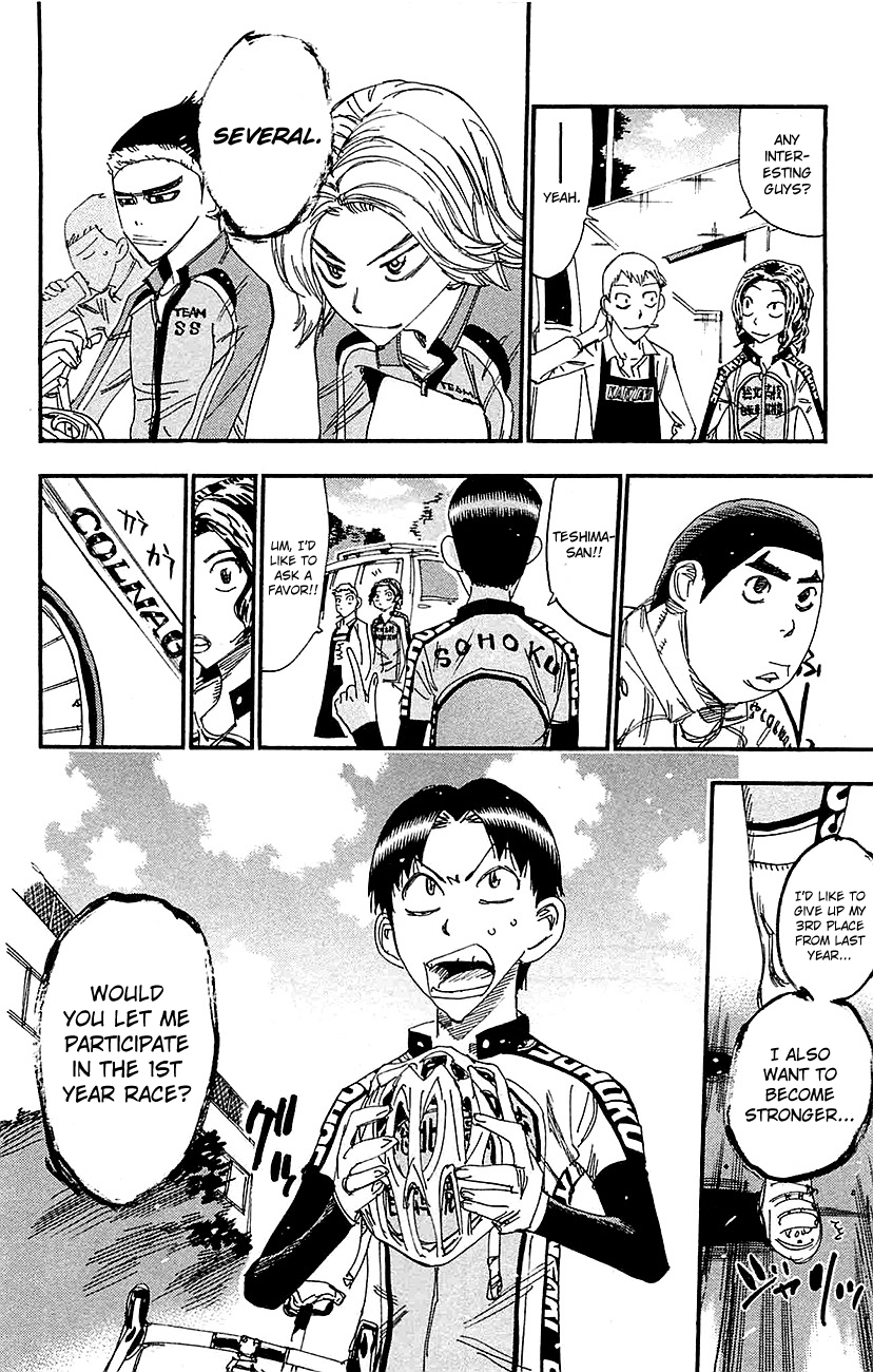 Yowamushi Pedal Chapter 263 page 18 - Chapter 263: Sugimoto's Determination