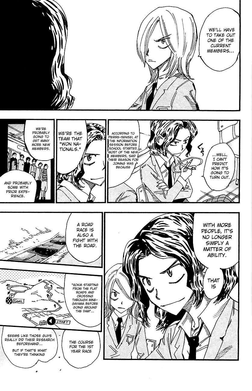 Yowamushi Pedal Chapter 263 page 7 - Chapter 263: Sugimoto's Determination