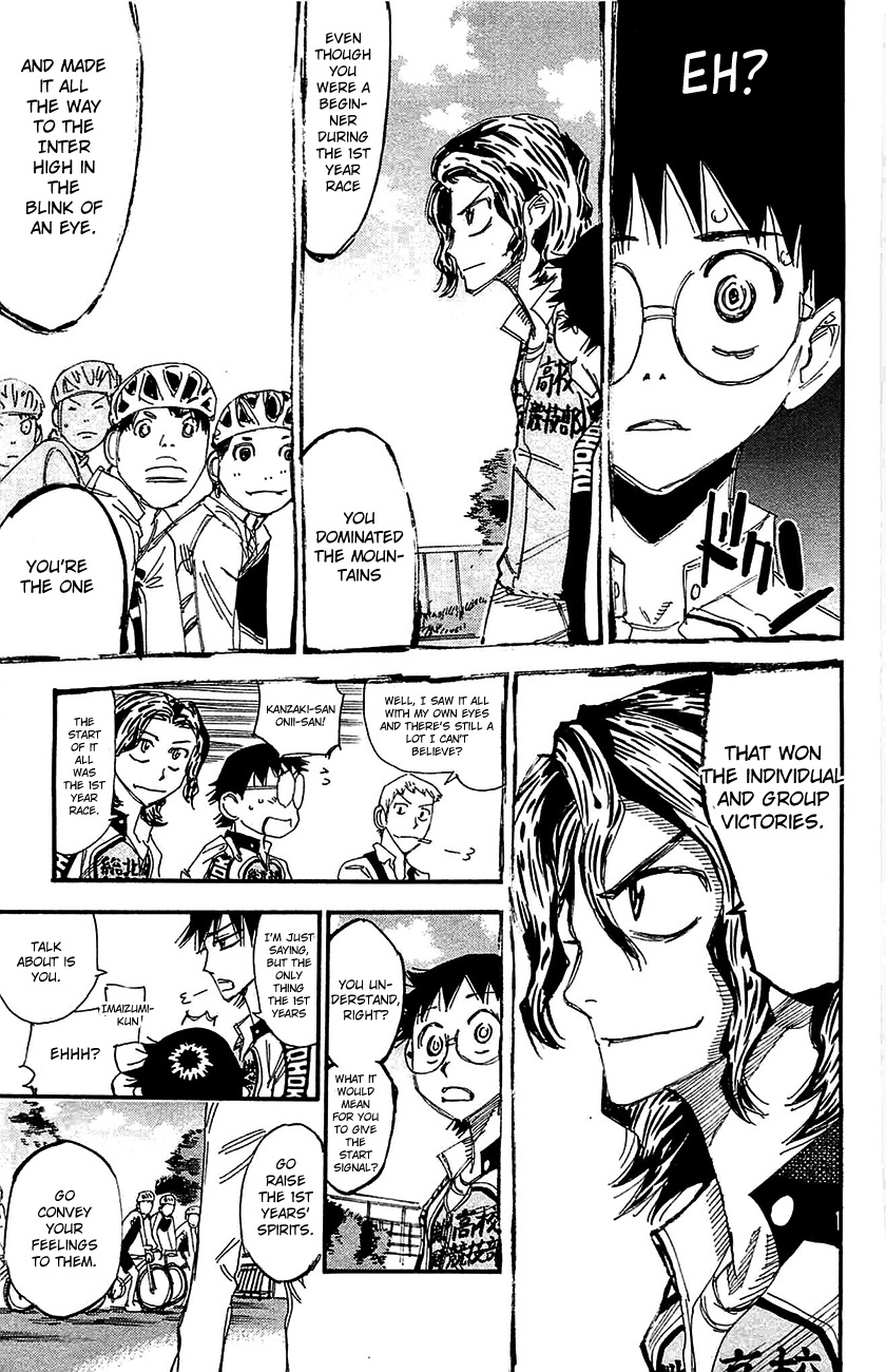Yowamushi Pedal Chapter 264 page 14 - Chapter 264: To The Wide World