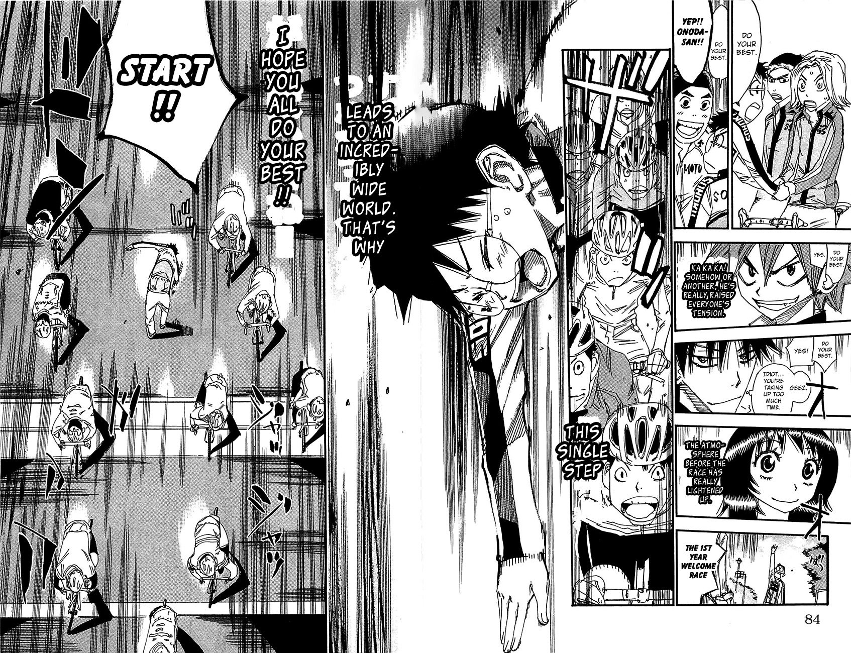 Yowamushi Pedal Chapter 264 page 17 - Chapter 264: To The Wide World