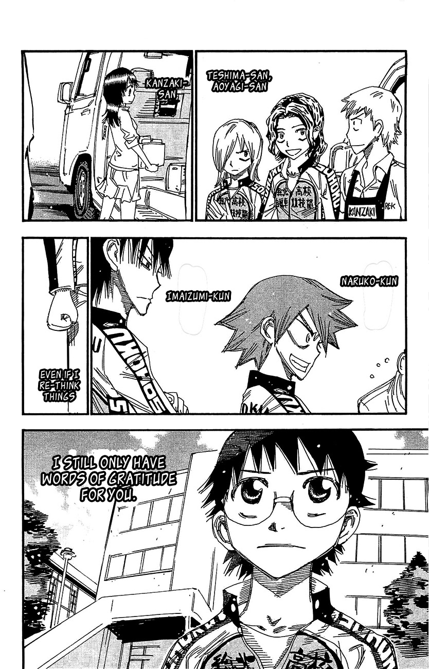 Yowamushi Pedal Chapter 264 page 3 - Chapter 264: To The Wide World