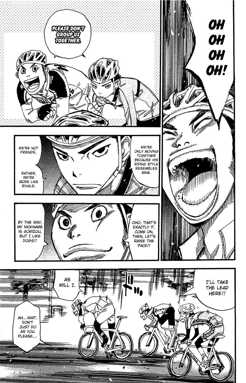 Yowamushi Pedal Chapter 265 page 10 - Chapter 265: The First Opponent