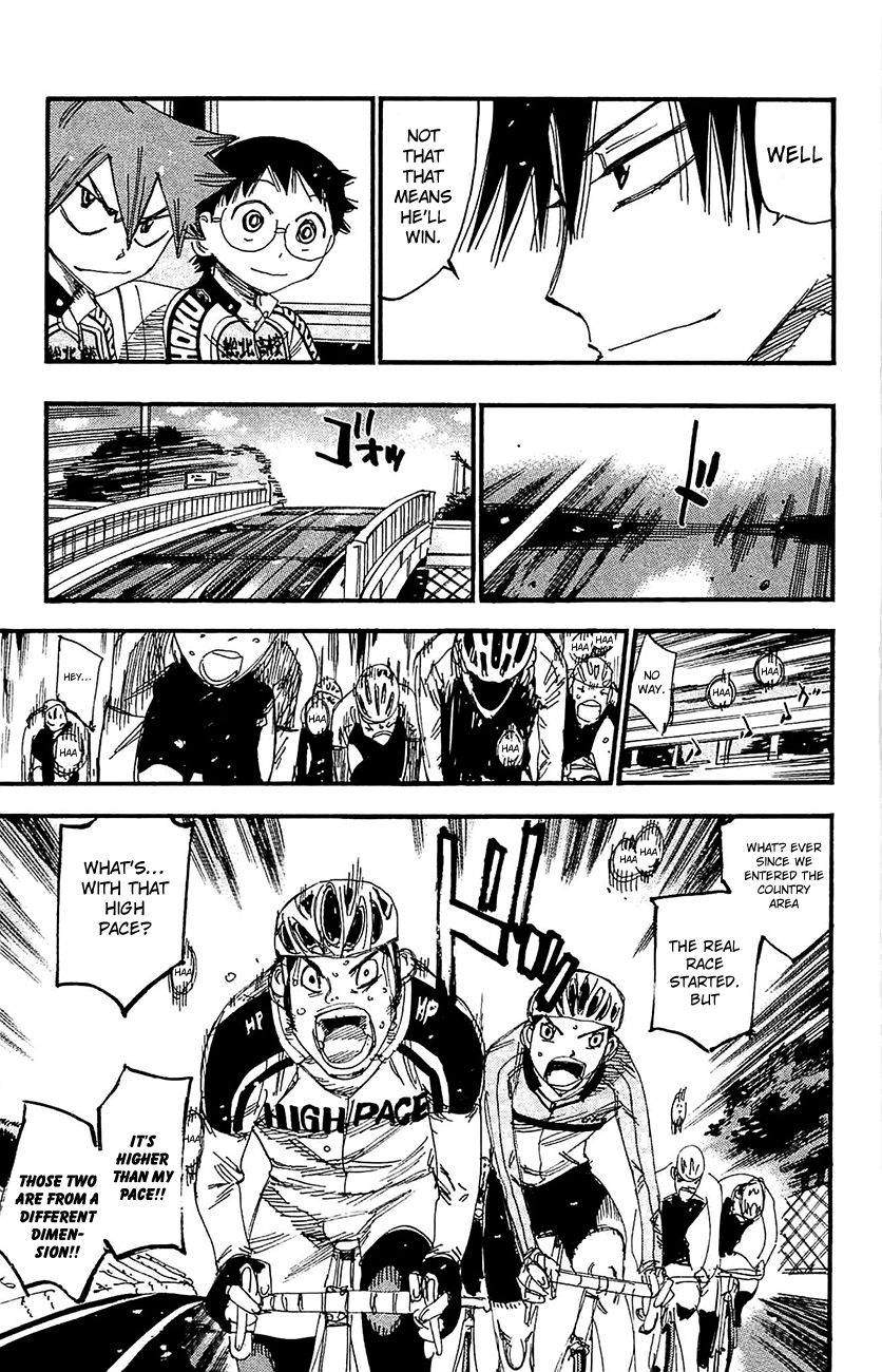 Yowamushi Pedal Chapter 265 page 18 - Chapter 265: The First Opponent