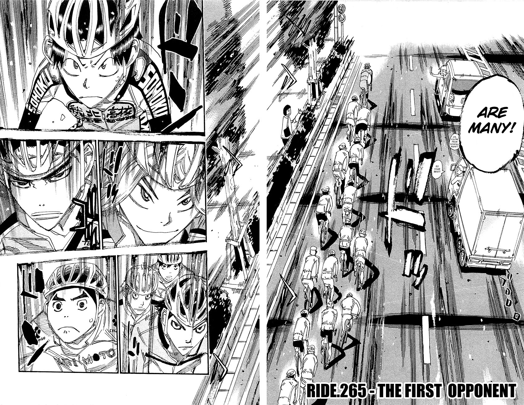 Yowamushi Pedal Chapter 265 page 4 - Chapter 265: The First Opponent