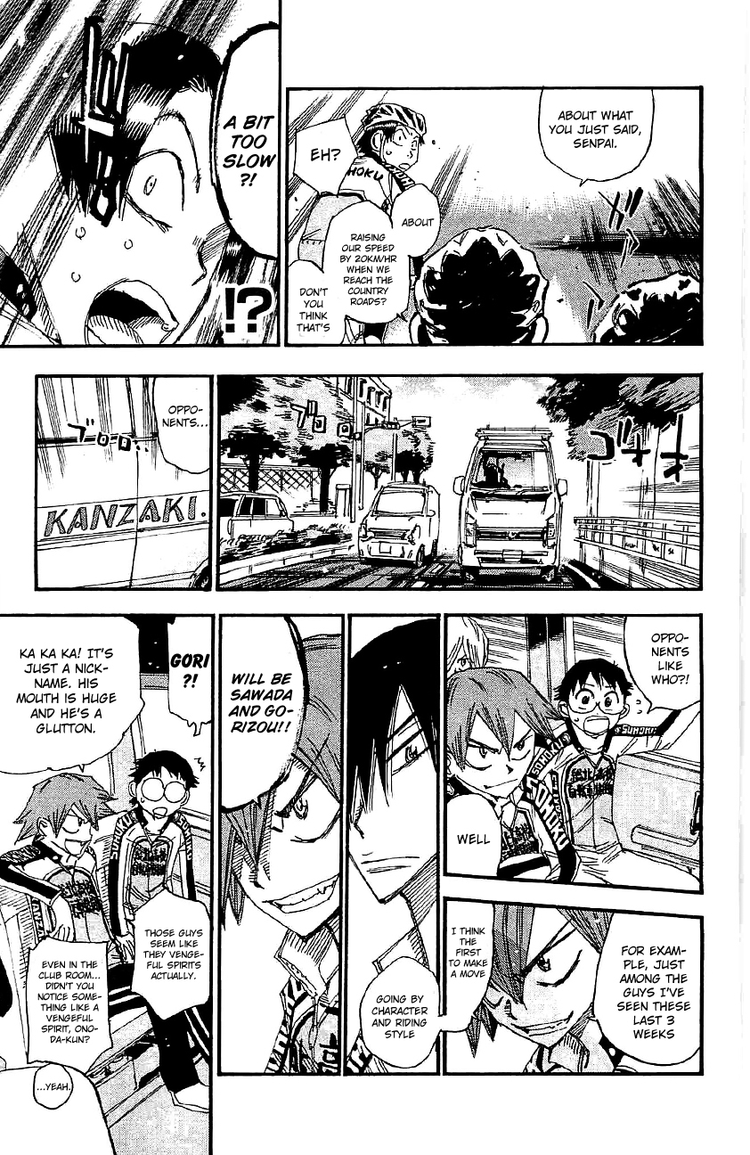 Yowamushi Pedal Chapter 265 page 8 - Chapter 265: The First Opponent