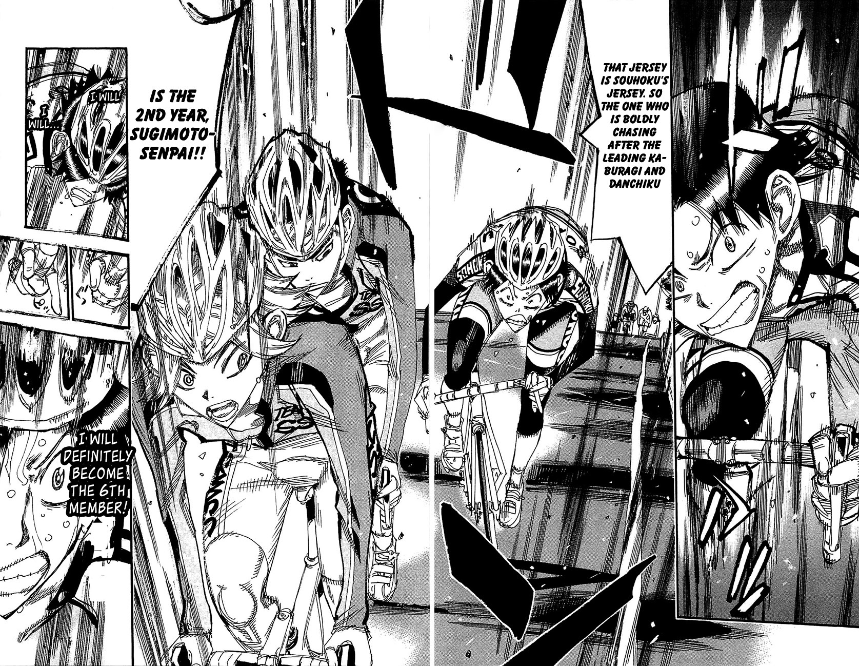 Yowamushi Pedal Chapter 266 page 11 - Chapter 266: The Miracle Pair