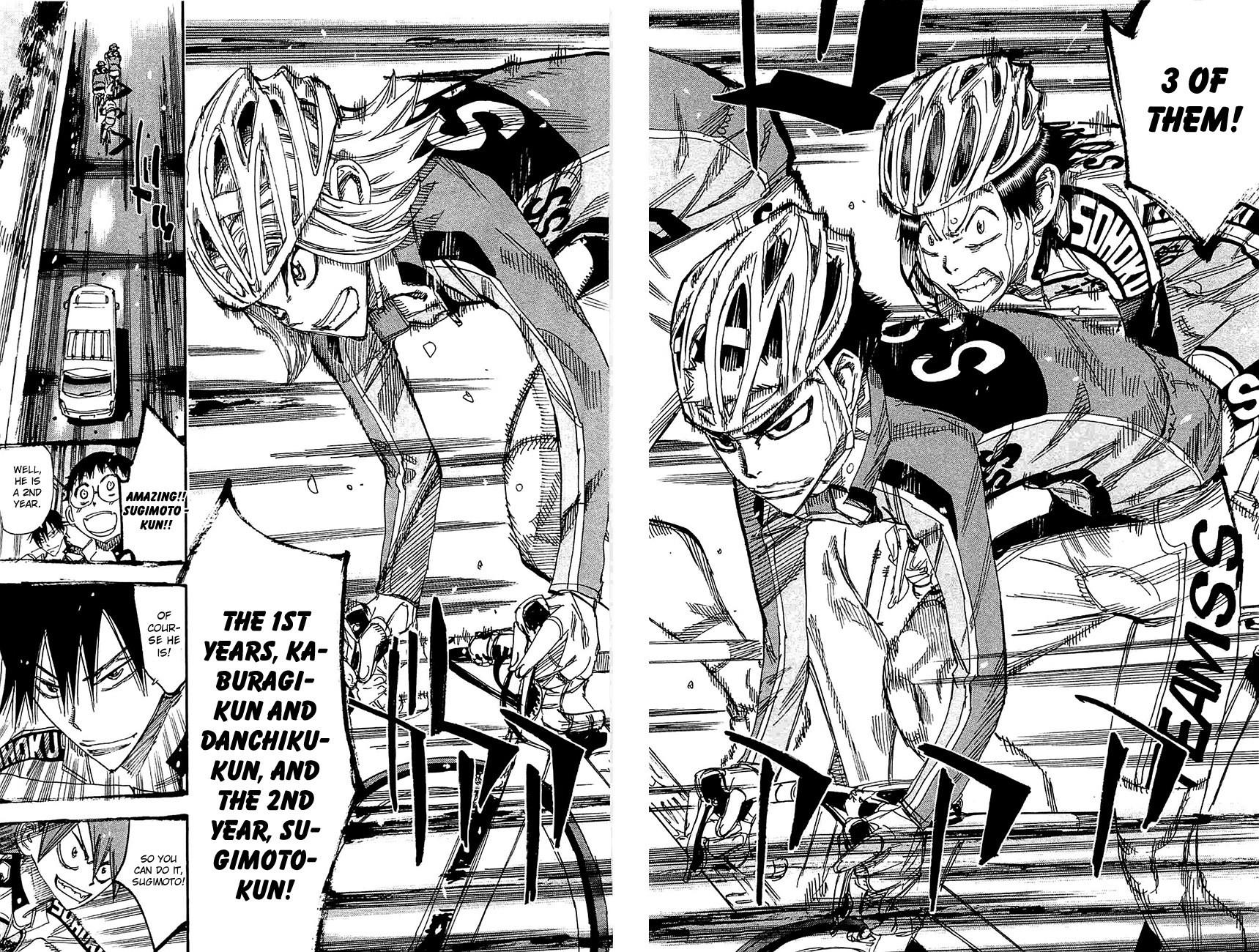 Yowamushi Pedal Chapter 266 page 14 - Chapter 266: The Miracle Pair