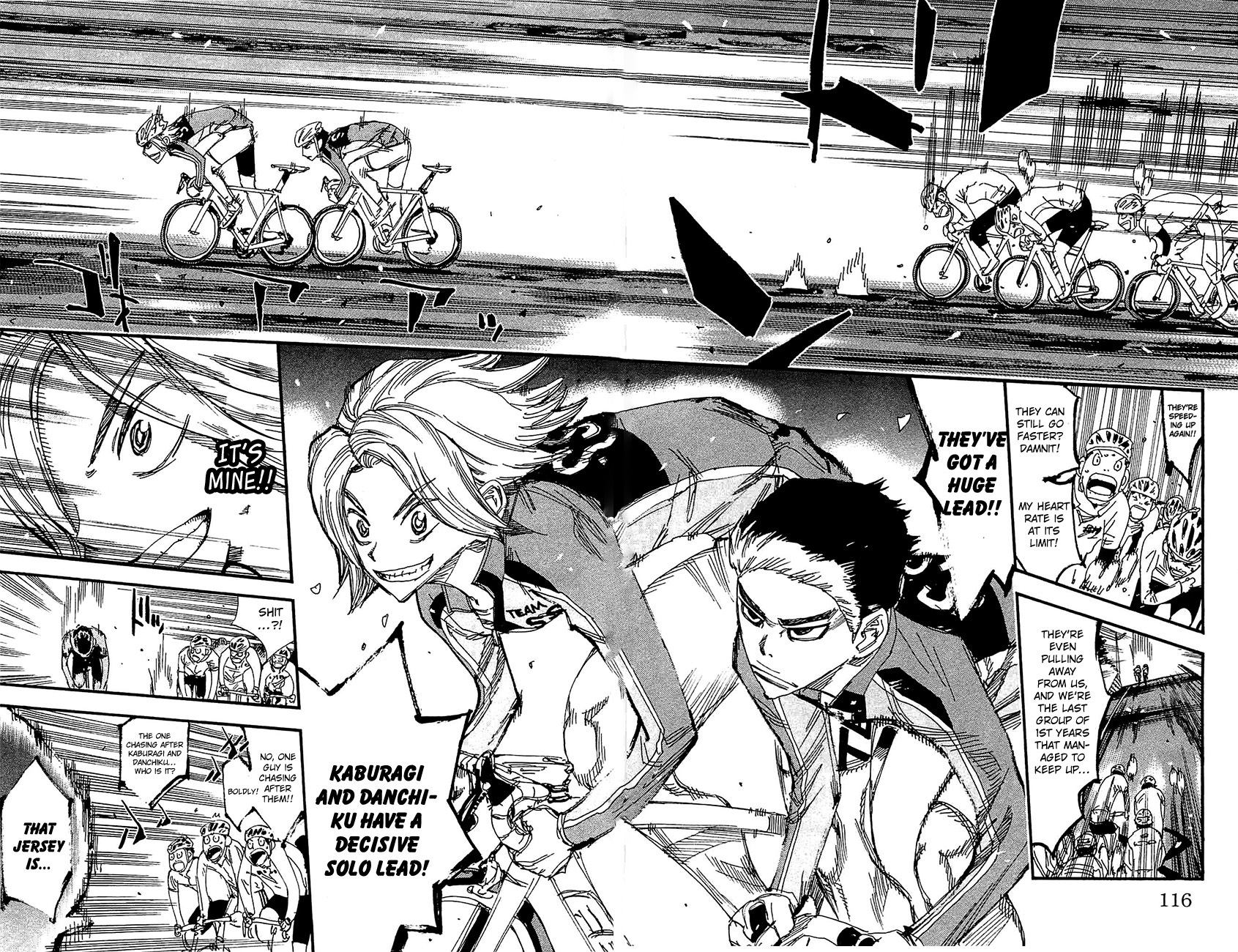 Yowamushi Pedal Chapter 266 page 8 - Chapter 266: The Miracle Pair