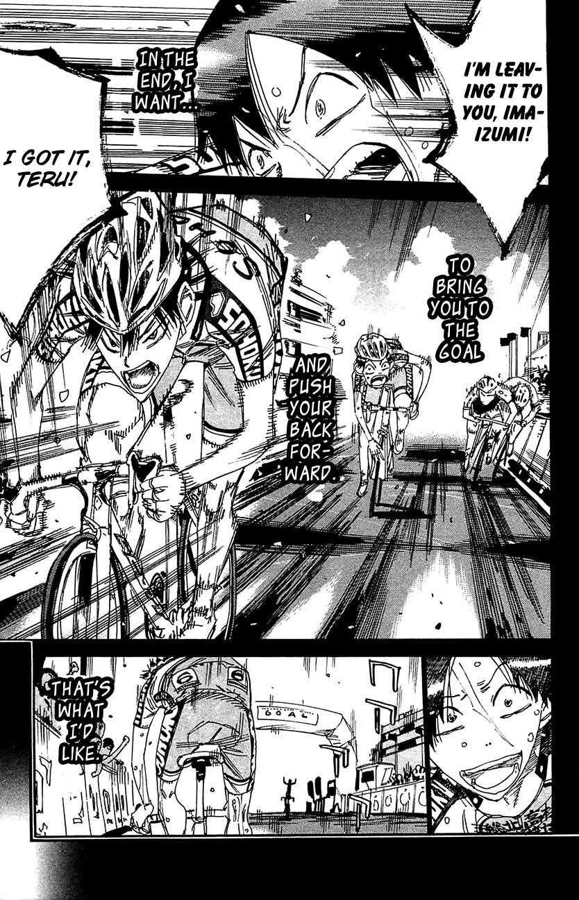 Yowamushi Pedal Chapter 267 page 11 - Chapter 267: The 6th Man