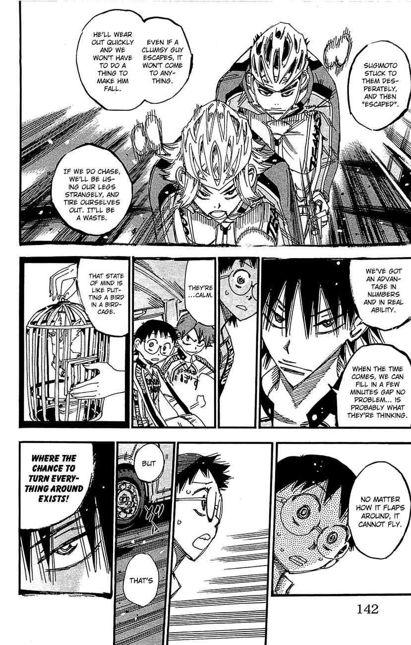 Yowamushi Pedal Chapter 267 page 14 - Chapter 267: The 6th Man
