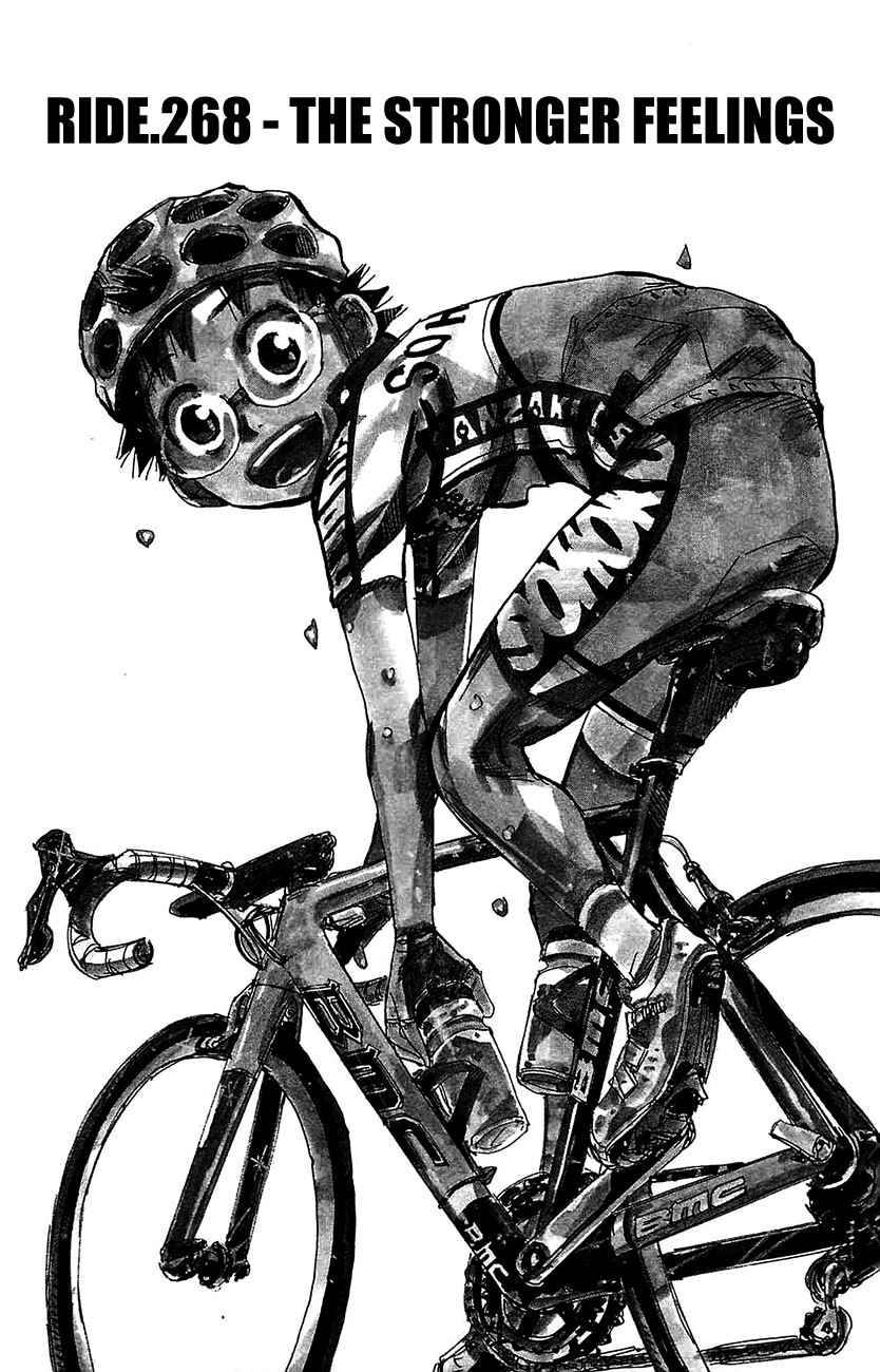 Yowamushi Pedal Chapter 268 page 1 - Chapter 268: The Stronger Feelings