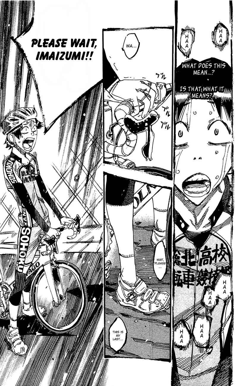 Yowamushi Pedal Chapter 268 page 16 - Chapter 268: The Stronger Feelings