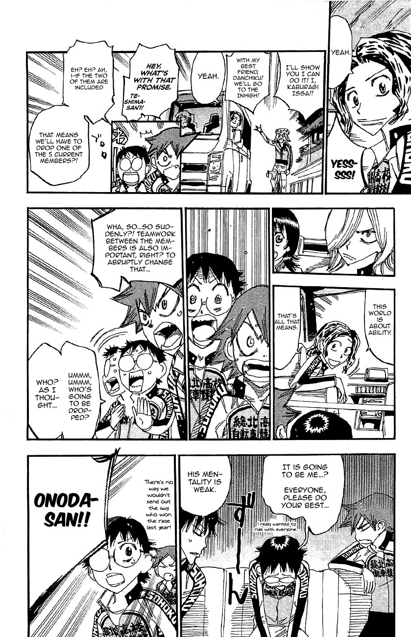 Yowamushi Pedal Chapter 269 page 10 - Chapter 269: Kaburagi's Declaration