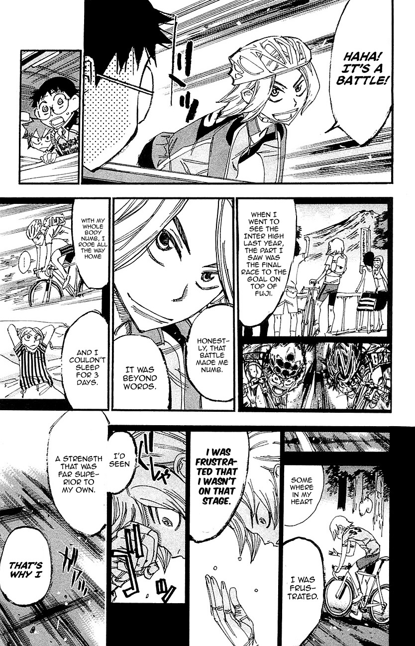 Yowamushi Pedal Chapter 269 page 11 - Chapter 269: Kaburagi's Declaration
