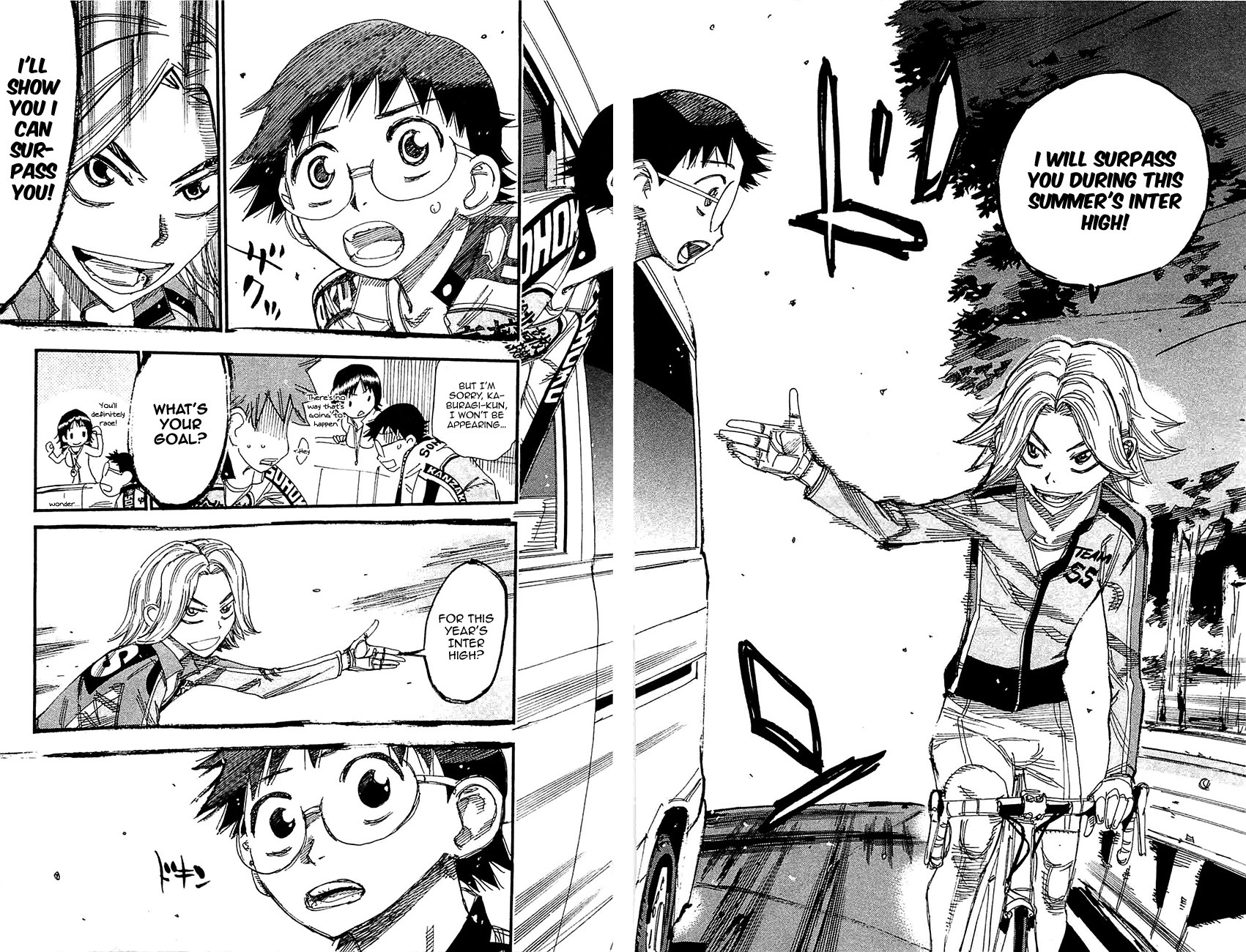 Yowamushi Pedal Chapter 269 page 12 - Chapter 269: Kaburagi's Declaration