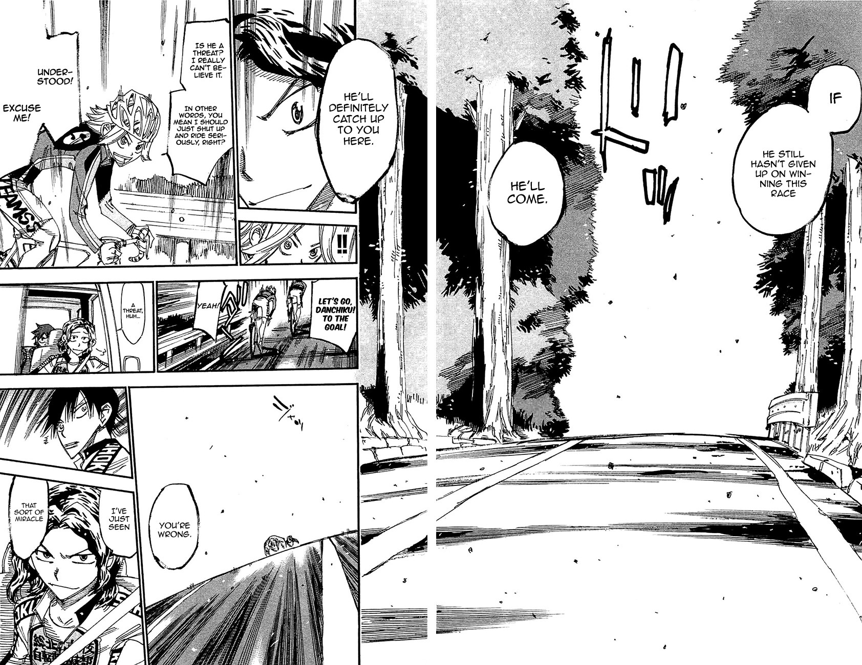 Yowamushi Pedal Chapter 269 page 17 - Chapter 269: Kaburagi's Declaration