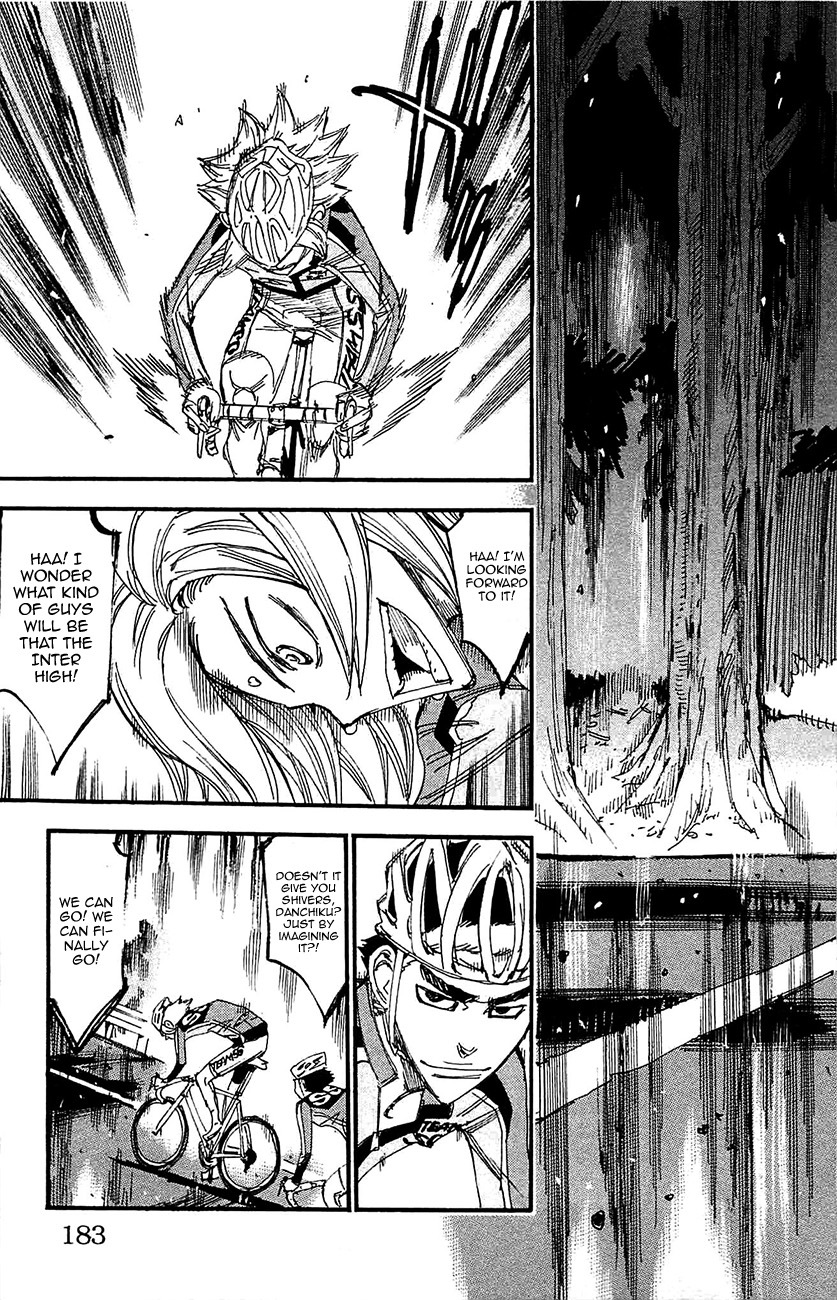 Yowamushi Pedal Chapter 269 page 5 - Chapter 269: Kaburagi's Declaration