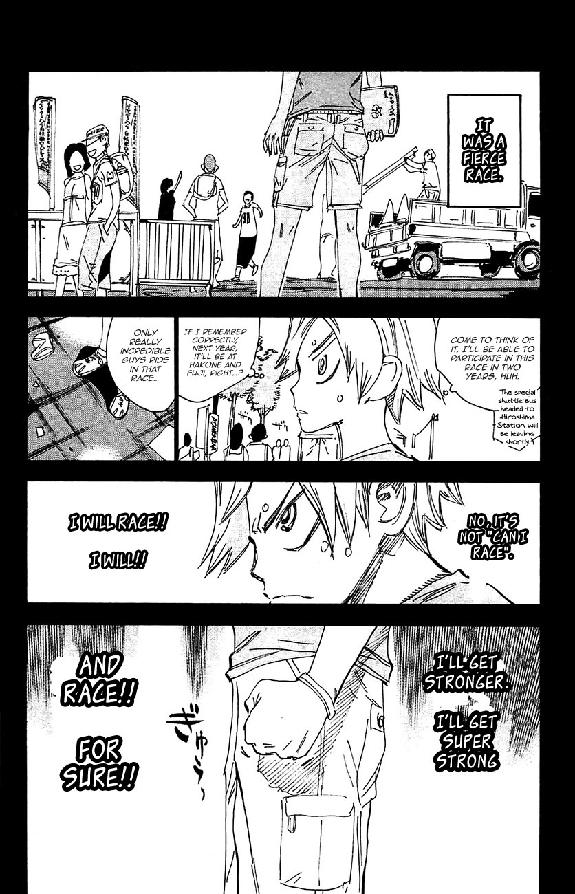 Yowamushi Pedal Chapter 269 page 7 - Chapter 269: Kaburagi's Declaration