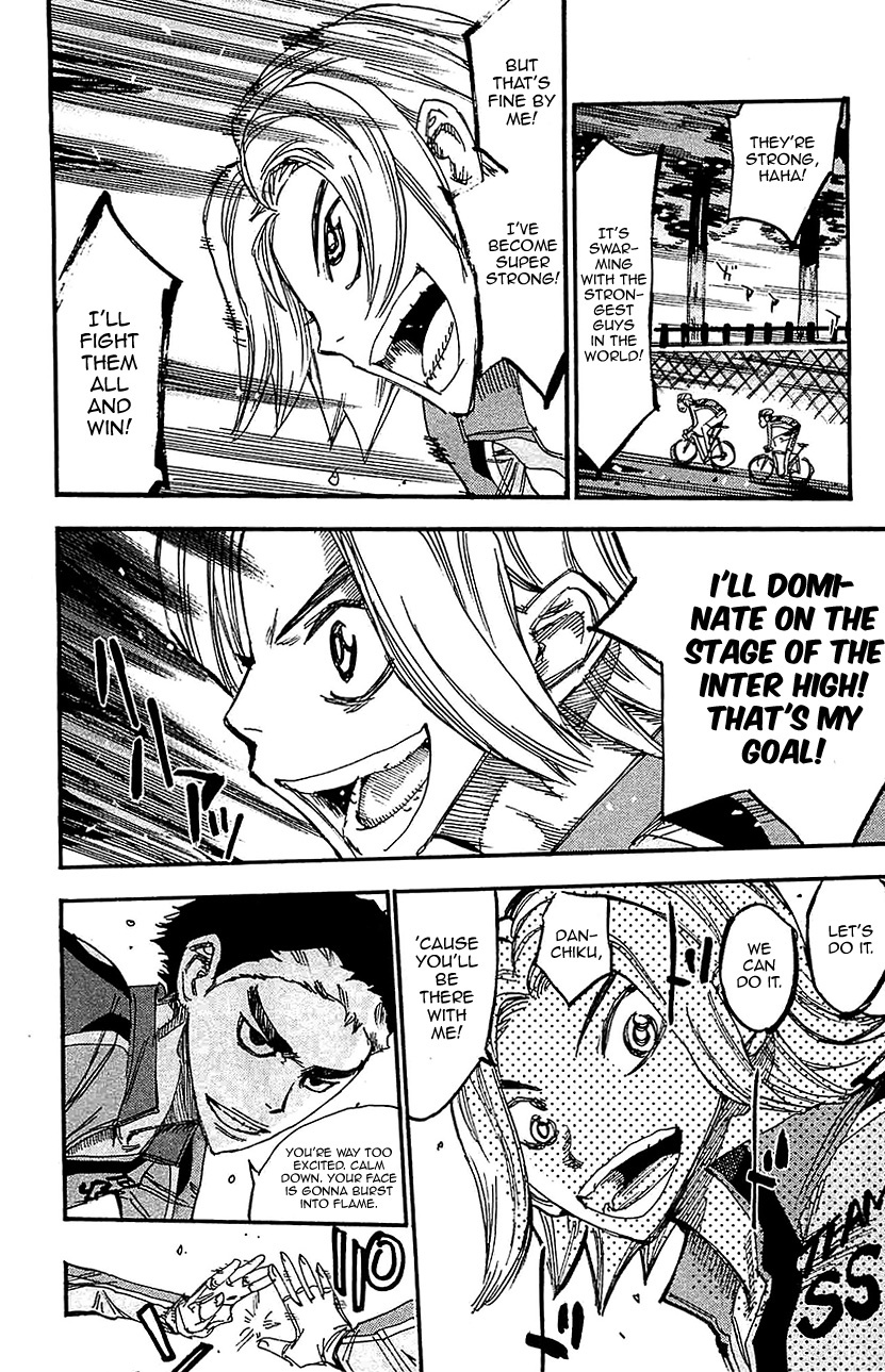 Yowamushi Pedal Chapter 269 page 8 - Chapter 269: Kaburagi's Declaration