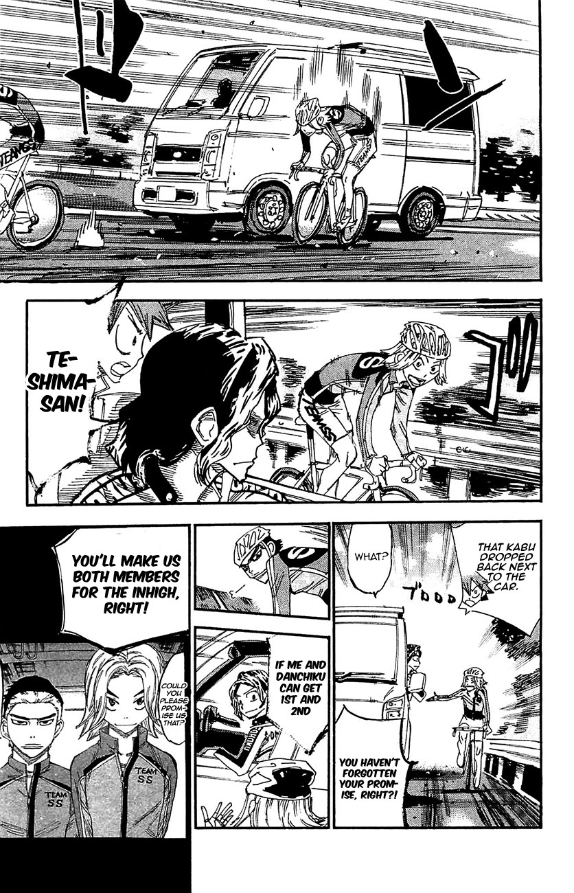 Yowamushi Pedal Chapter 269 page 9 - Chapter 269: Kaburagi's Declaration