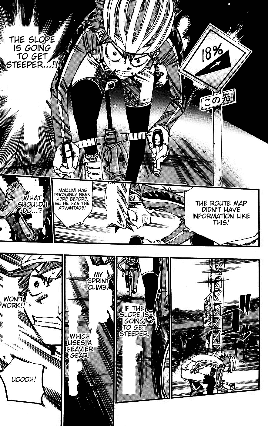 Yowamushi Pedal Chapter 27 page 13 - Chapter 27: Naruko Shoukichi