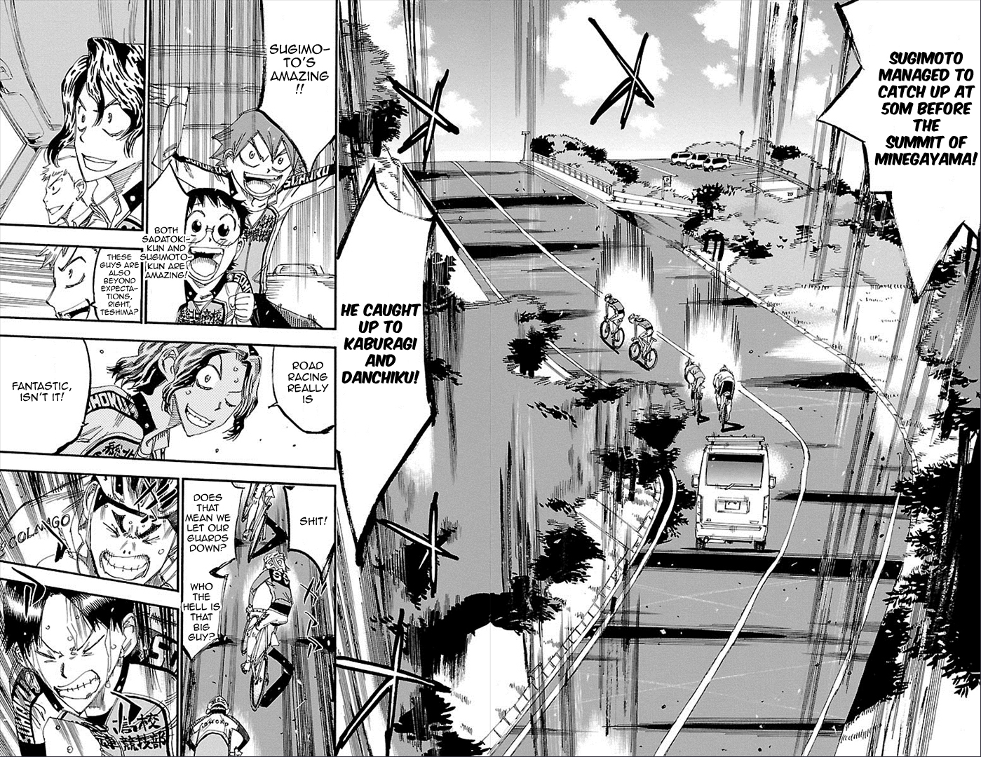 Yowamushi Pedal Chapter 270 page 19 - Chapter 270: The bond between the sugimoto brothers