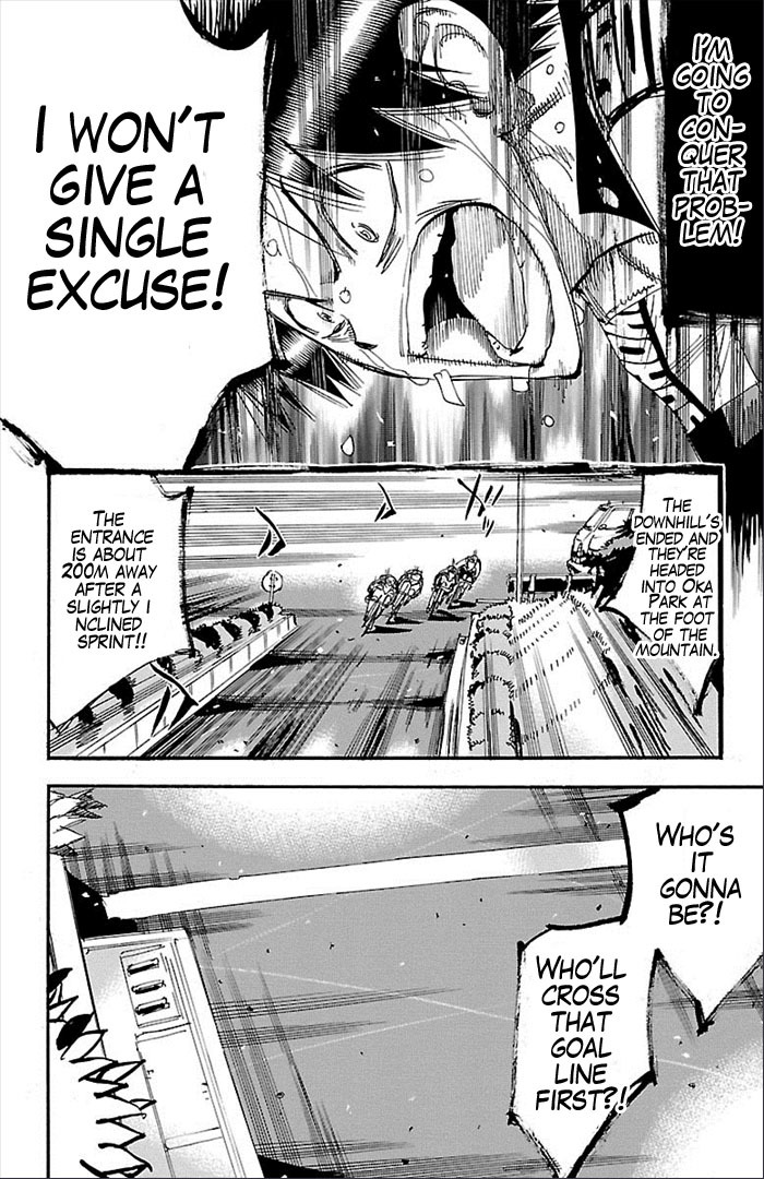 Yowamushi Pedal Chapter 271 page 20 - Chapter 271: 4 people downhill