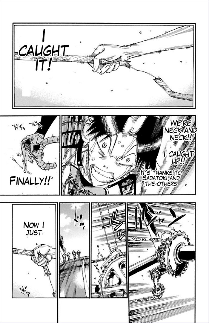 Yowamushi Pedal Chapter 271 page 5 - Chapter 271: 4 people downhill