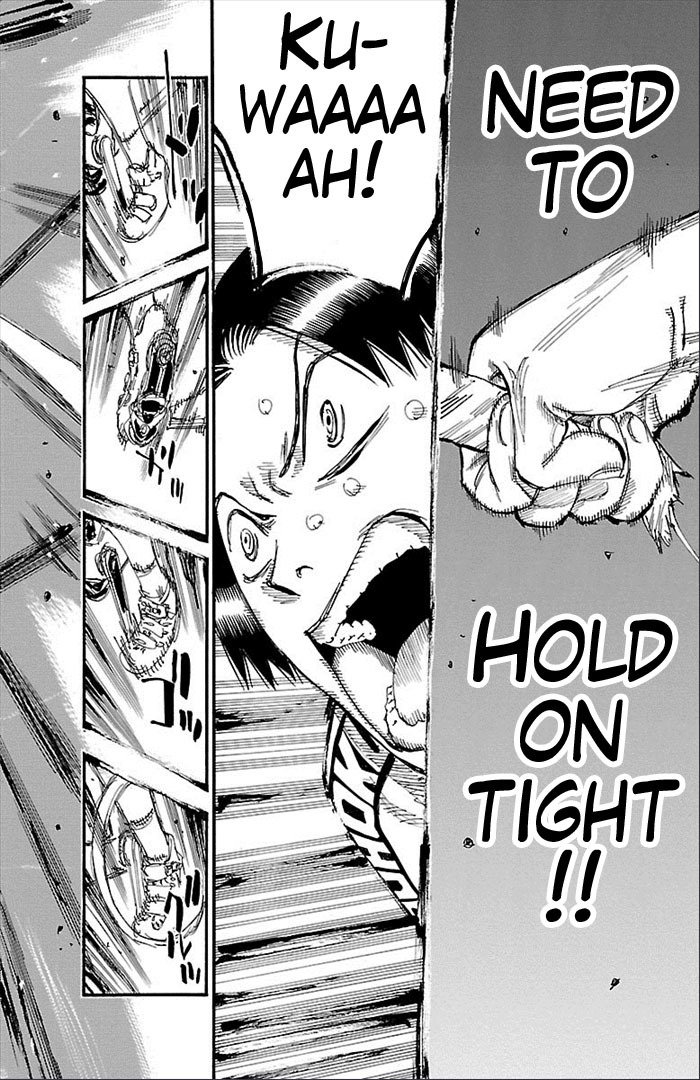 Yowamushi Pedal Chapter 271 page 6 - Chapter 271: 4 people downhill