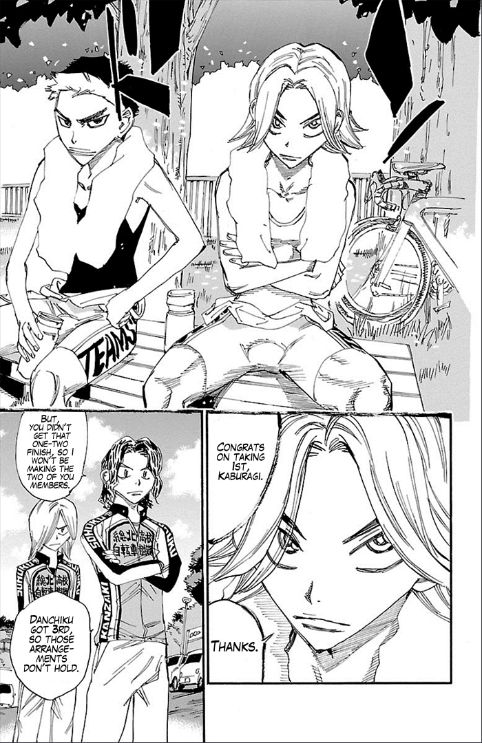 Yowamushi Pedal Chapter 273 page 15 - Chapter 273: The final preparation