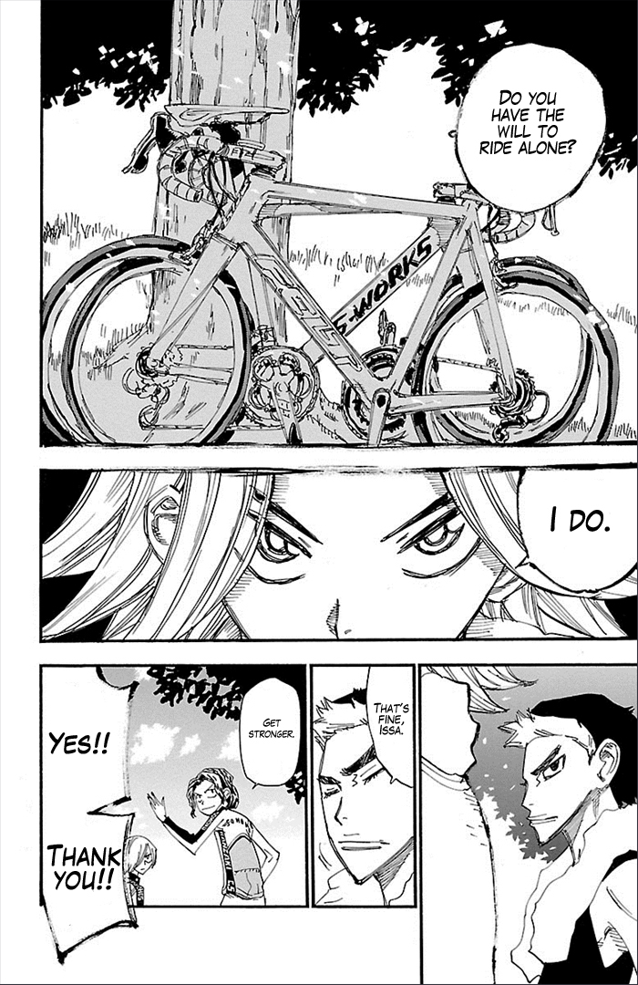 Yowamushi Pedal Chapter 273 page 16 - Chapter 273: The final preparation