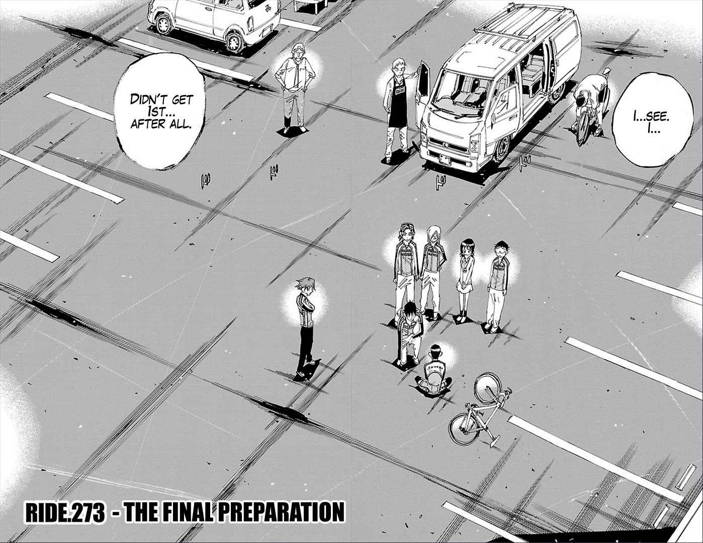 Yowamushi Pedal Chapter 273 page 4 - Chapter 273: The final preparation