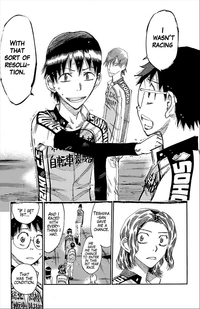 Yowamushi Pedal Chapter 273 page 8 - Chapter 273: The final preparation